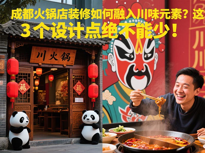 成都火鍋店裝修如何融入川味元素？這 3 個設計點絕不能少！