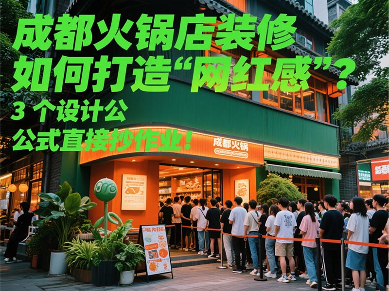 成都火鍋店裝修如何打造“網(wǎng)紅感”？3個設計公式直接抄作業(yè)！